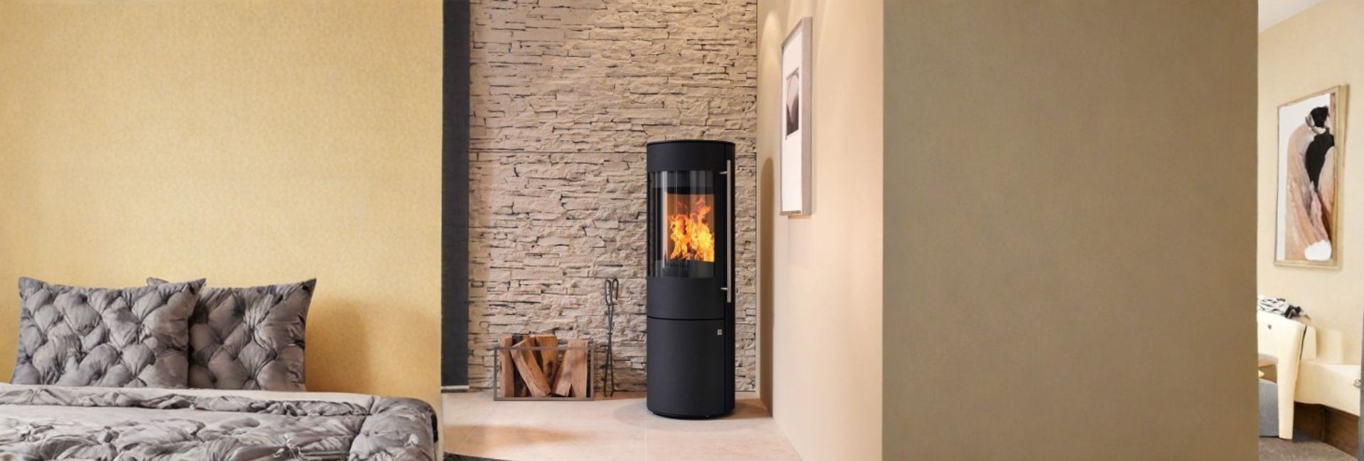 Kaminofen Olsberg Tipas Plus Compact 4 kW raumluftunabhängig