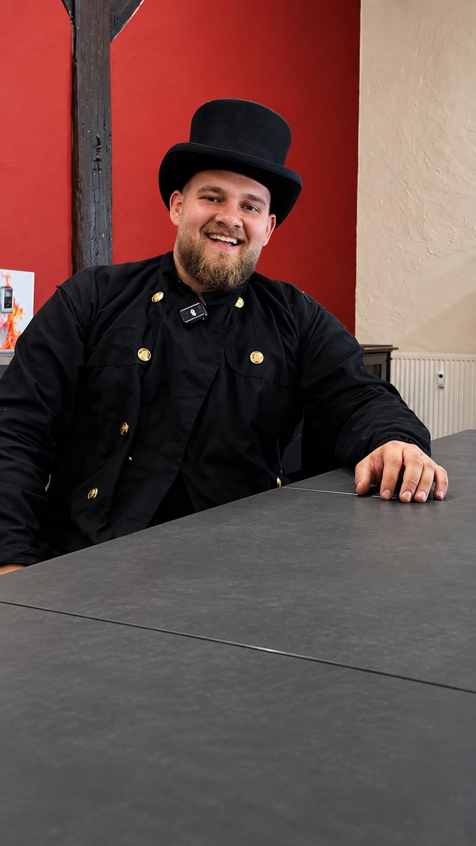 Pascal Le Vrang, Schornsteinfegermeister und Ansprechpartner bei Ofenkraft