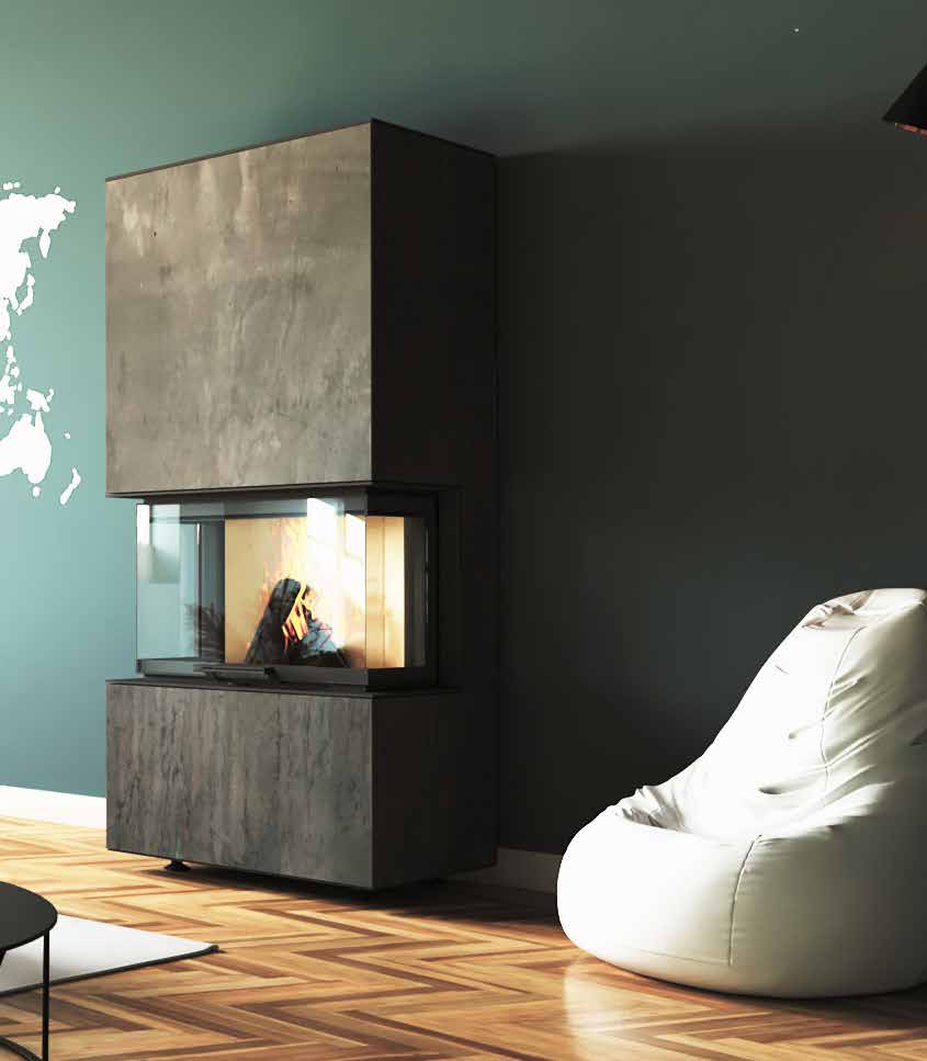 NeoCube P20 – Steel Edition in einem Wohnraum